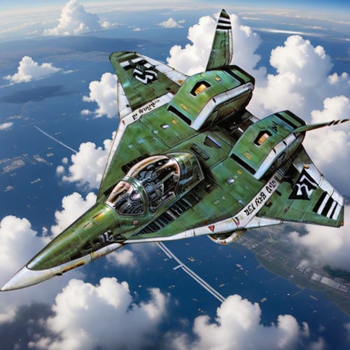fighter plane - Macross / Robotech by DR-pelli on Tensor.Art