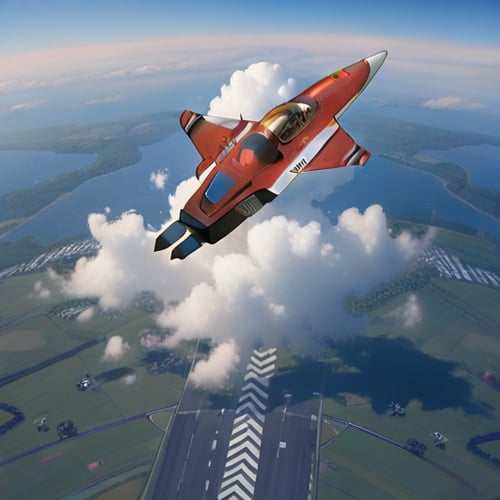 fighter plane - Macross / Robotech by DR-pelli on Tensor.Art