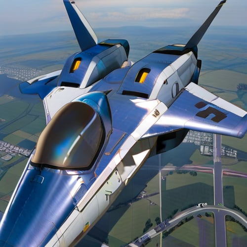 fighter plane - Macross / Robotech by DR-pelli on Tensor.Art