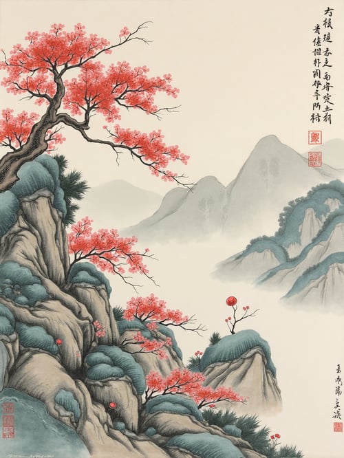 国画山水 by 格绮 on Tensor.Art