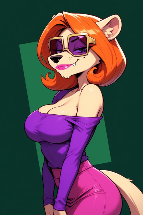 Counting Cougar (TUFF Puppy) by FinisherStrike on Tensor.Art