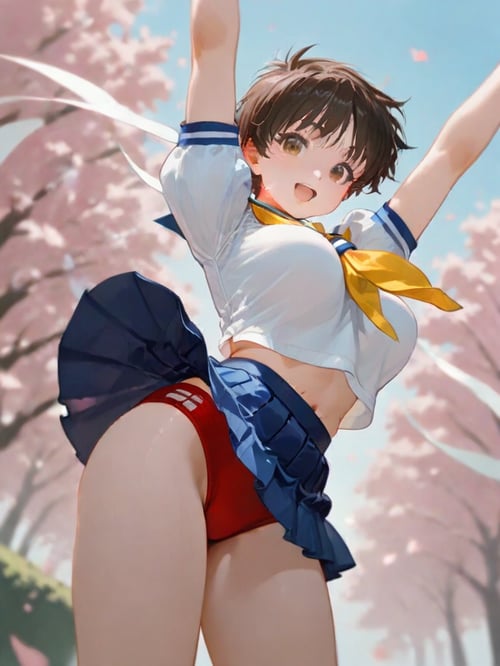 スカートの中のブルマ by らび@kiyoka_succubus on Tensor.Art