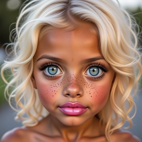 Young Teenage Girl Face by S.Lexi on Tensor.Art