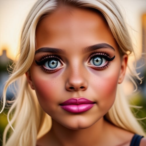 Young Teenage Girl Face by S.Lexi on Tensor.Art