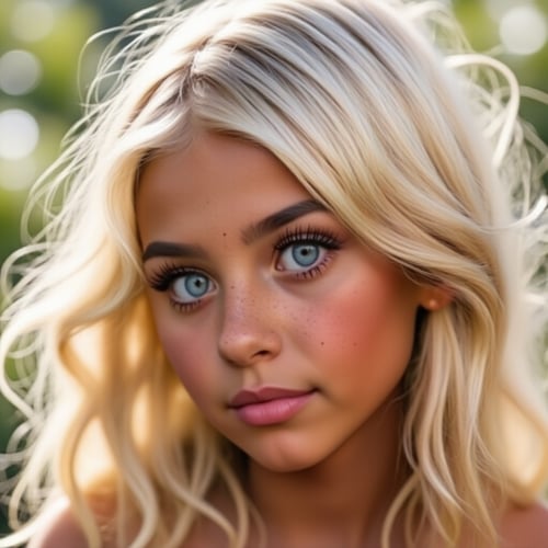 Young Teenage Girl Face by S.Lexi on Tensor.Art