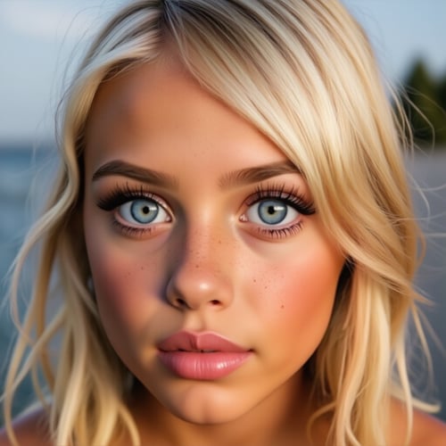 Young Teenage Girl Face by S.Lexi on Tensor.Art