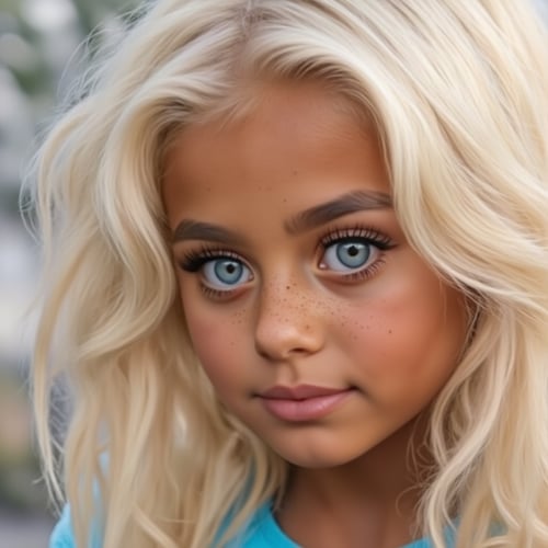 Young Teenage Girl Face by S.Lexi on Tensor.Art