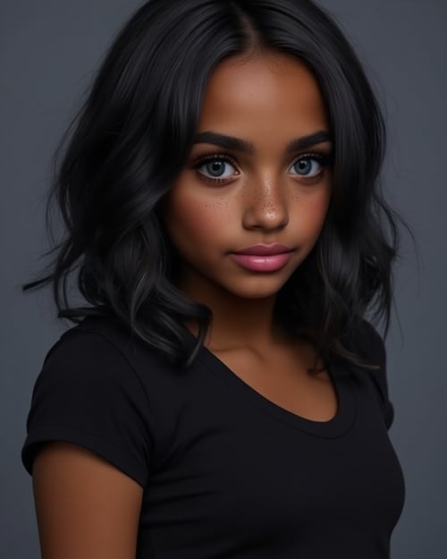 Young Teenage Girl Face by S.Lexi on Tensor.Art