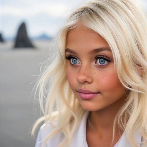 Young Teenage Girl Face by S.Lexi on Tensor.Art