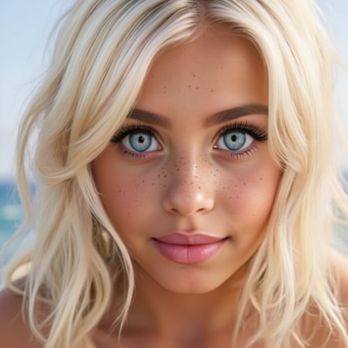 Young Teenage Girl Face by S.Lexi on Tensor.Art