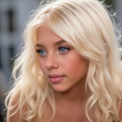 Young Teenage Girl Face by S.Lexi on Tensor.Art