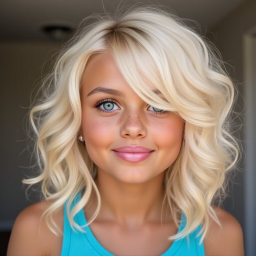 Young Teenage Girl Face by S.Lexi on Tensor.Art
