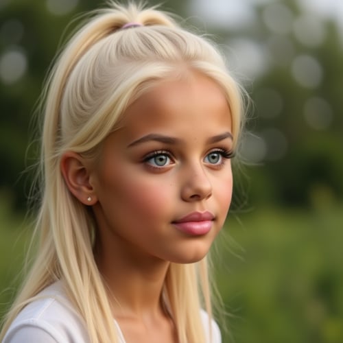 Young Teenage Girl Face by S.Lexi on Tensor.Art