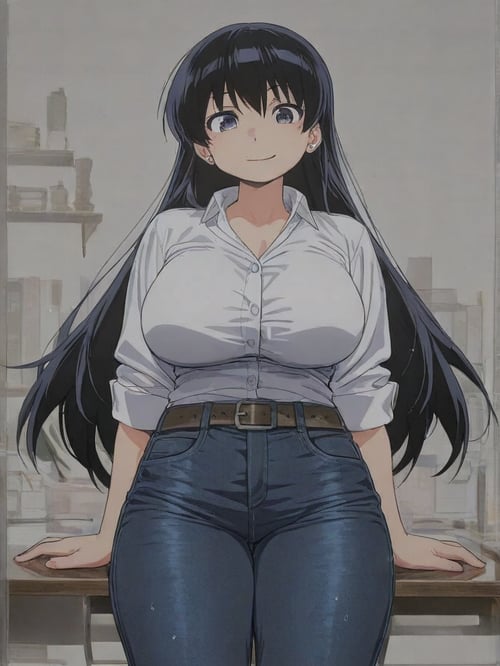 美脚ジーンズ by らび@kiyoka_succubus on Tensor.Art