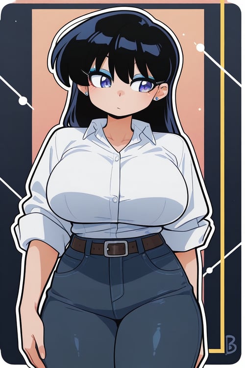 美脚ジーンズ by らび@kiyoka_succubus on Tensor.Art