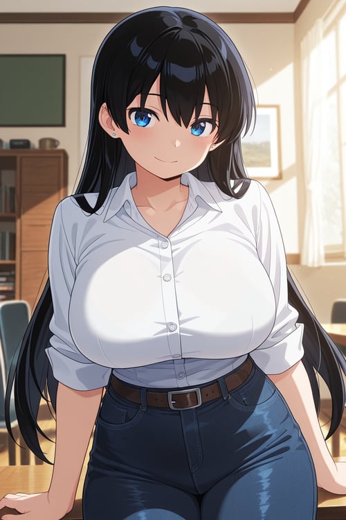 美脚ジーンズ by らび@kiyoka_succubus on Tensor.Art
