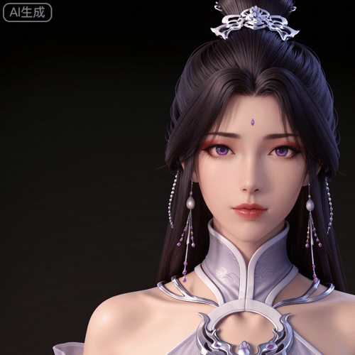 DJ_月婵-原皮肤-完美世界 by DJ大江东去 on Tensor.Art