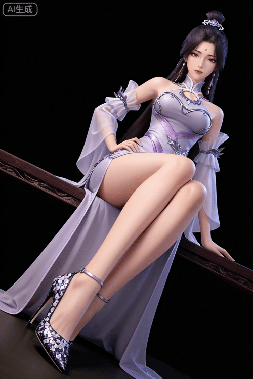 DJ_月婵-原皮肤-完美世界 by DJ大江东去 on Tensor.Art