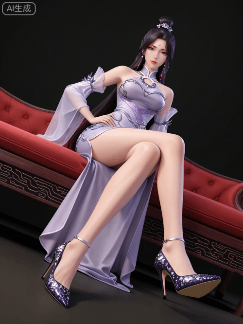 DJ_月婵-原皮肤-完美世界 by DJ大江东去 on Tensor.Art