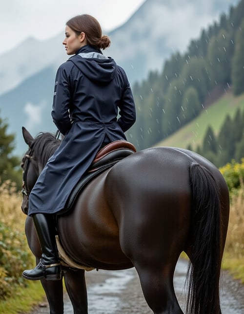 Riding Raincoat FLUX by Akira Nemeth on Tensor.Art