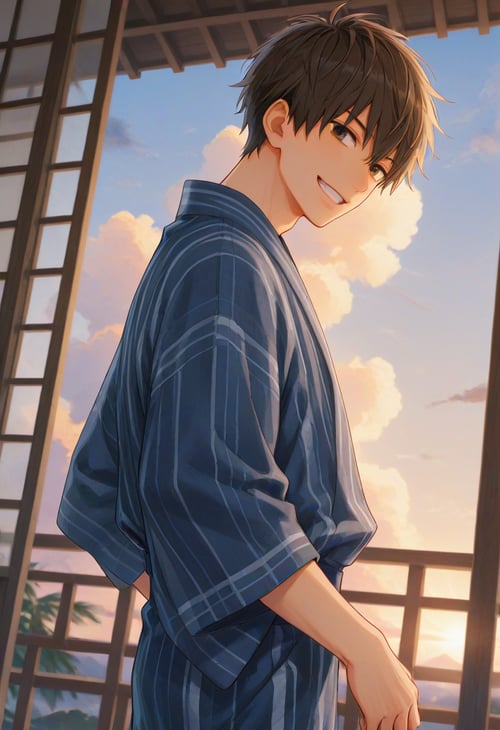 泉吟藏 Izumi Ginzo (青夏 / That Blue Summer) by PSYREN fans on Tensor.Art
