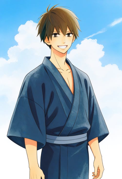 泉吟藏 Izumi Ginzo (青夏 / That Blue Summer) by PSYREN fans on Tensor.Art