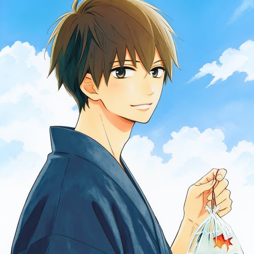 泉吟藏 Izumi Ginzo (青夏 / That Blue Summer) by PSYREN fans on Tensor.Art