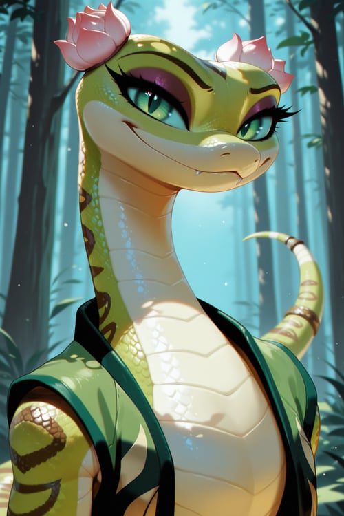 Kung Fu Panda-Characters-Ilustrious by WhiteCaliberFox on Tensor.Art