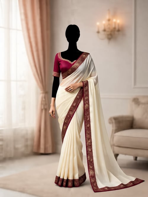 stylish saree by Ghasan on Tensor.Art