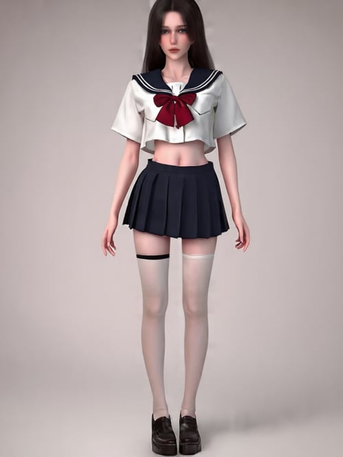 Japanese uniform  by mins Pro on Tensor.Art