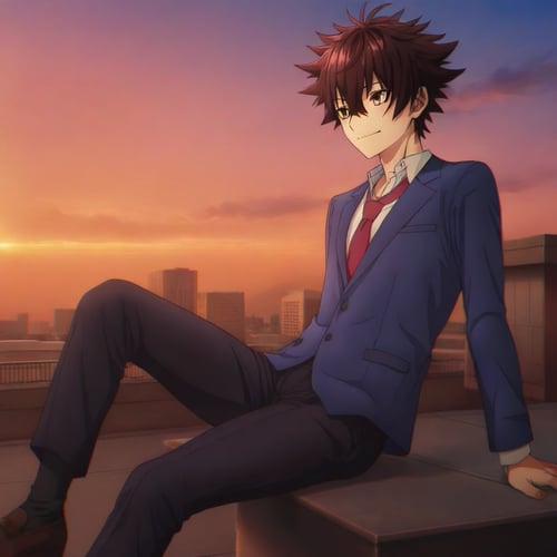 Yuuya Tenjo (before and after) - Iseleve by user_910351950397060715 on Tensor.Art