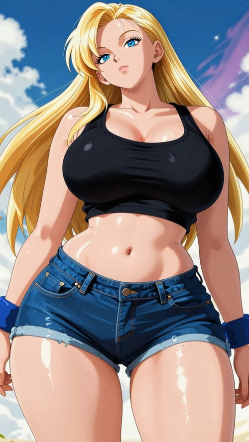 LF Anime style voluptuous body shape  by LoRa Factory on Tensor.Art