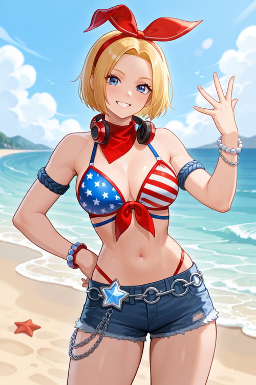 Blue Mary Summer (The King of Fighters: Allstar) by The12K on Tensor.Art