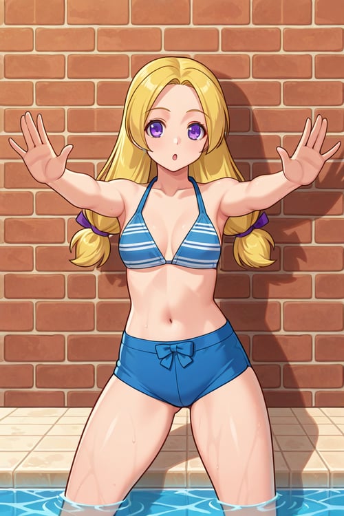 Hinako Shijou Swimsuit (SNKGirlsIslandRhythmCombo) by The12K on Tensor.Art