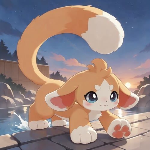加尔（roco kindom/洛克王国) by 星辰猫 on Tensor.Art