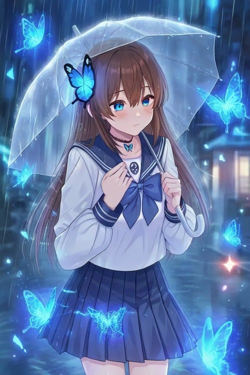セーラー服女装・清鹿 by らび@kiyoka_succubus on Tensor.Art