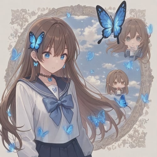 セーラー服女装・清鹿 by らび@kiyoka_succubus on Tensor.Art