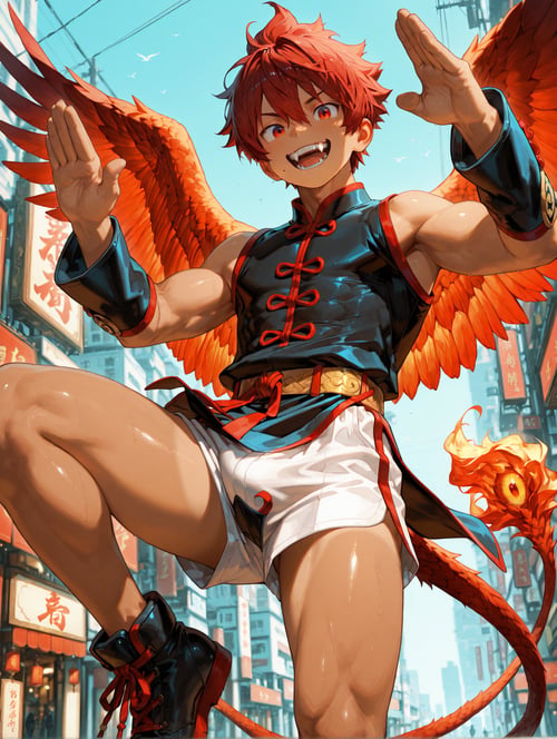 朱雀(suzaku) by Yamada Keita on Tensor.Art