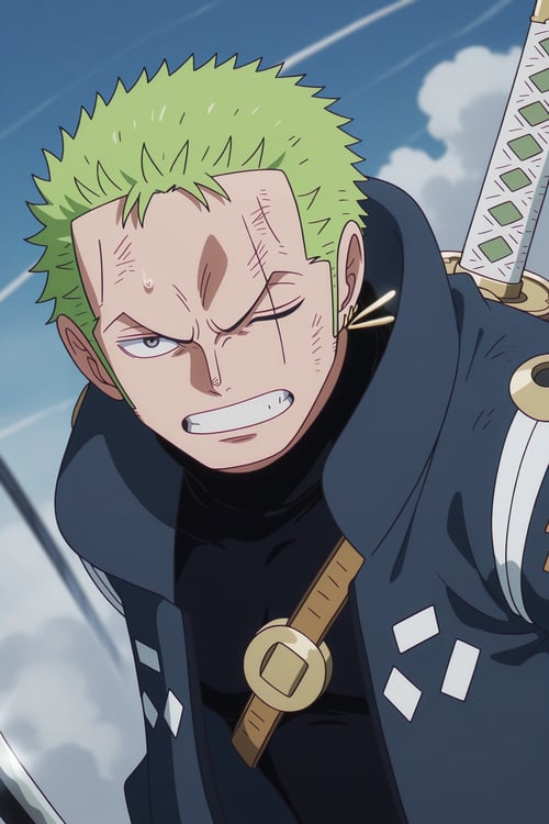 Roronoa Zoro Egghead Outfit - One Piece Commission by 25kkai on Tensor.Art