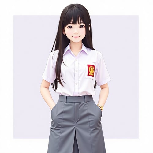 Seragam SMA (Indonesian High School Uniform) by LocalGhost on Tensor.Art