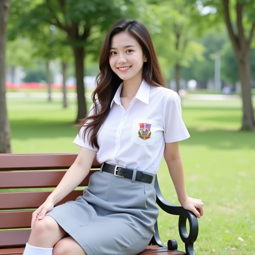Seragam SMA (Indonesian High School Uniform) by LocalGhost on Tensor.Art