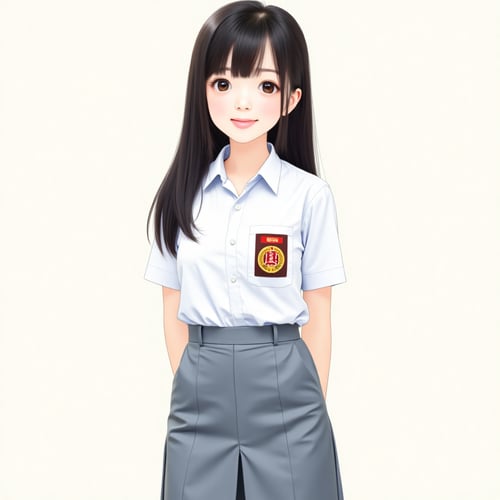 Seragam SMA (Indonesian High School Uniform) by LocalGhost on Tensor.Art