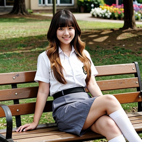 Seragam SMA (Indonesian High School Uniform) by LocalGhost on Tensor.Art