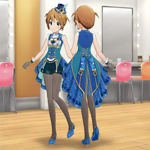 KNMP_019_BabaKonomi_clothing6-Shamrock Vivace クローバーハーミット by konomi_p on Tensor.Art