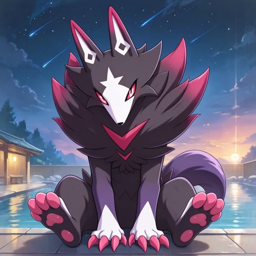 恶魔狼（roco kindom/洛克王国） by 星辰猫 on Tensor.Art
