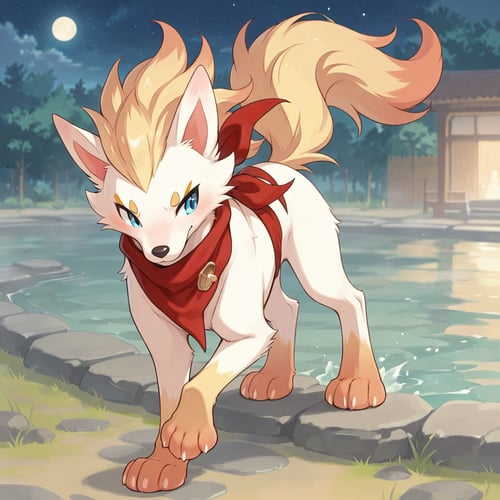 音速犬（roco kindom/洛克王国 by 星辰猫 on Tensor.Art