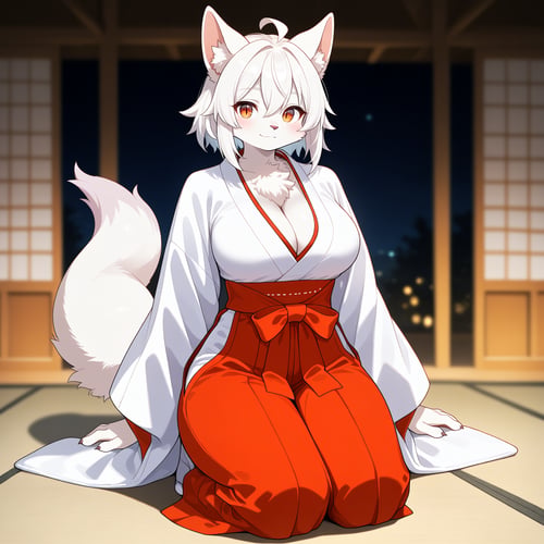 巫女/miko(anima,XL) by miaomiao on Tensor.Art