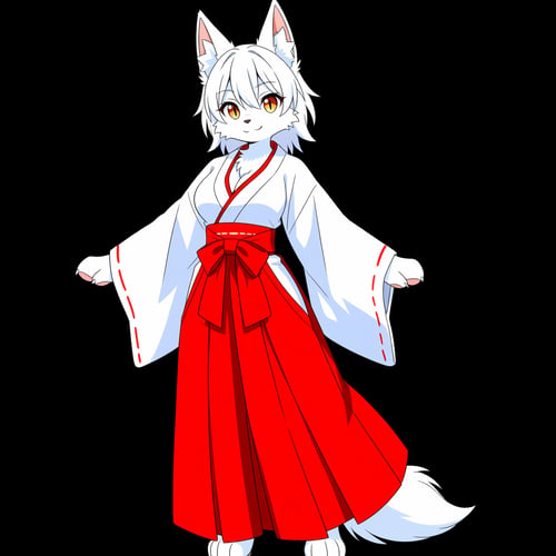 巫女/miko(anima,XL) by miaomiao on Tensor.Art