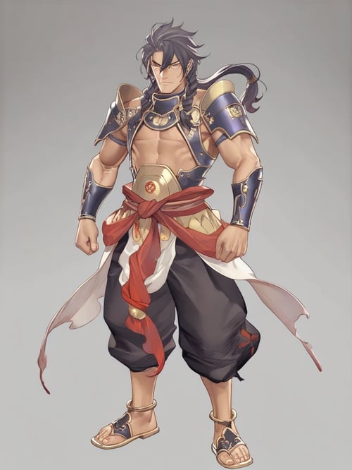 gbf碧蓝幻想持斧罗摩Parashurama by 阿瑞伊aruiy1号 on Tensor.Art
