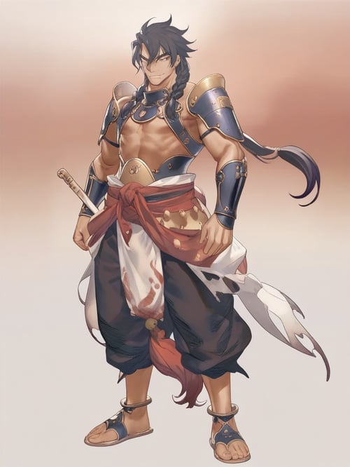 gbf碧蓝幻想持斧罗摩Parashurama by 阿瑞伊aruiy1号 on Tensor.Art